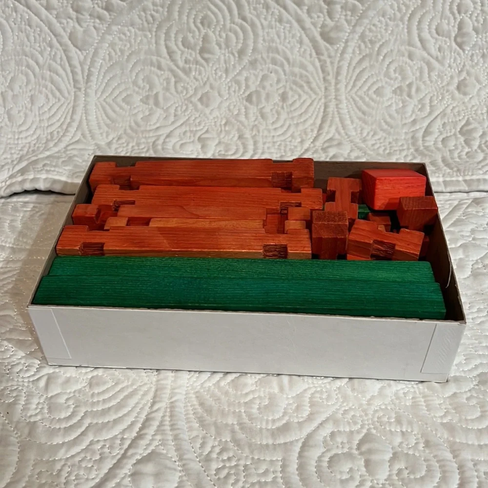 Roy Toy Log Building Set,‎ The Camp, Set No. 9